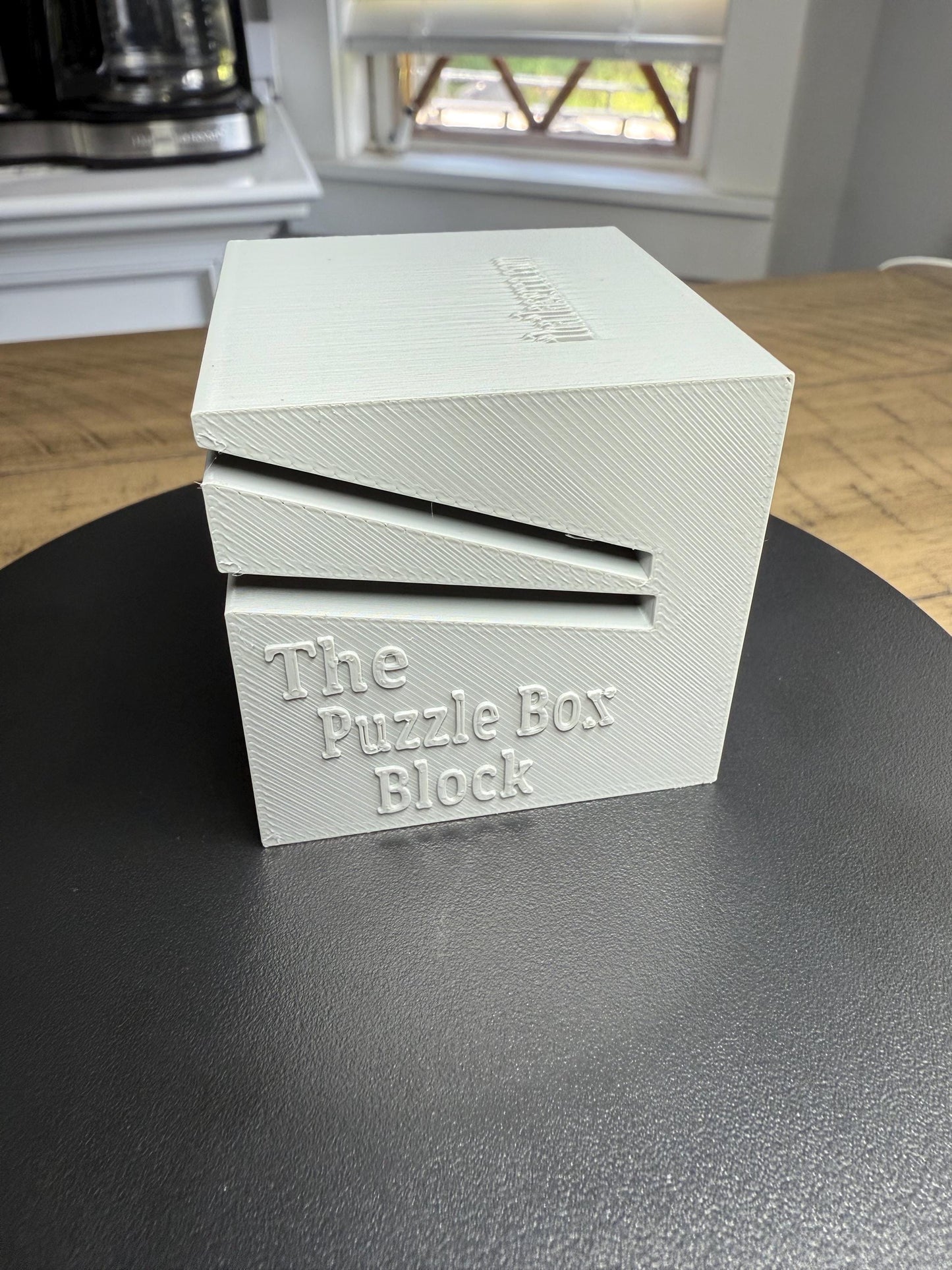 Puzzle Box Block | Puzzle Box Lid Holder | Perfect Gift for the Puzzler | Puzzles