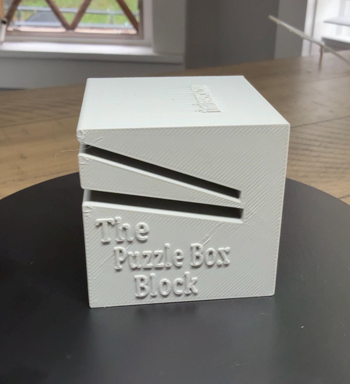 Puzzle Box Block | Puzzle Box Lid Holder | Perfect Gift for the Puzzler | Puzzles
