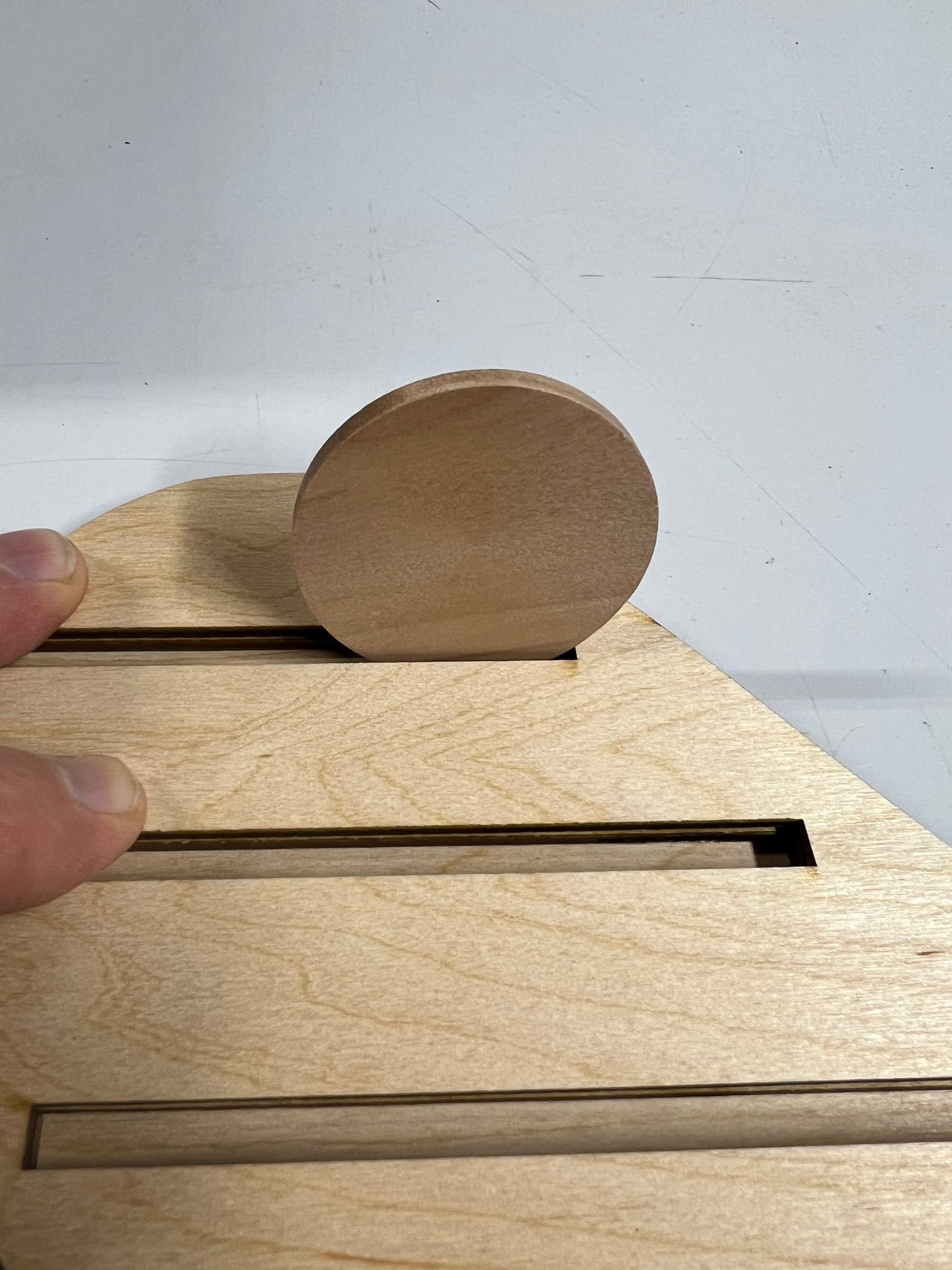 Mustache Challenge Coin Rack