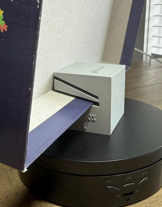 Puzzle Box Block | Puzzle Box Lid Holder | Perfect Gift for the Puzzler | Puzzles